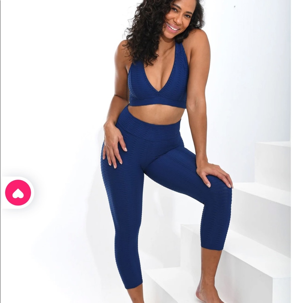 Booty by Brabants Original Leggings Marinho Cropped One Size